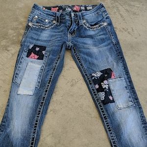 Miss me jeans patch work